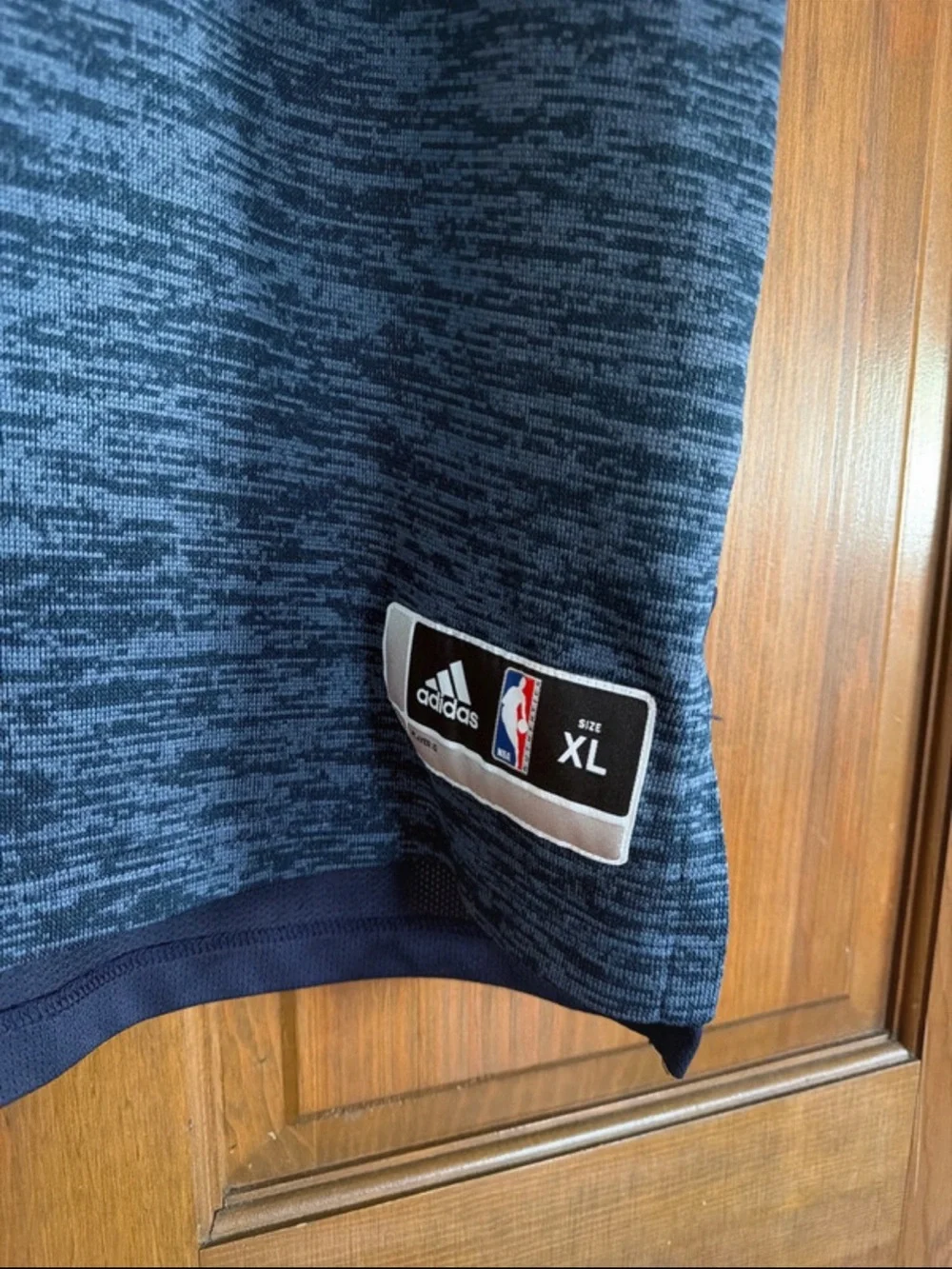 adidas Navy Heathered Pelicans Short Sleeve Tee